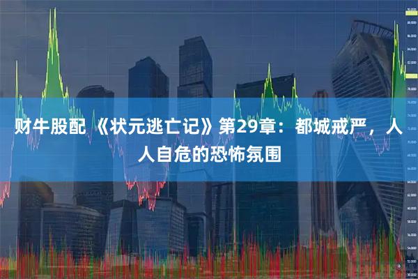 财牛股配 《状元逃亡记》第29章:都城戒严,人人自危的恐怖氛围
